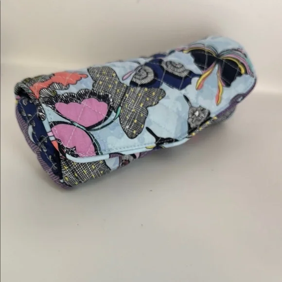 Vera Bradley butterfly by Quilted Women's make up Accessory Pouch