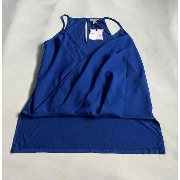 Bisou‎ Bisou Sleeveless Tank Top Women's Royal Blue Size M