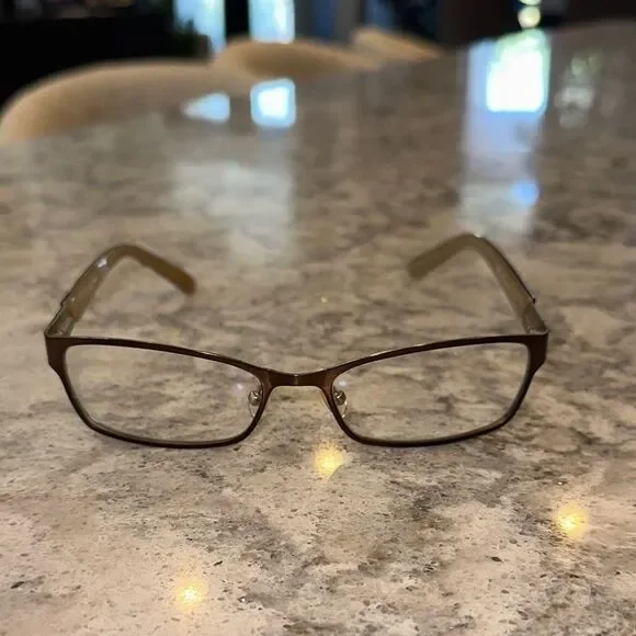 Juicy Couture Women’s Eyeglasses Frames JU124 ODA3 Brown/Gold 135 Prescription