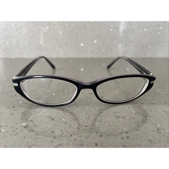 Lulu Guinness Eyeglasses Frames ONLY BLK Black L834 51-15-135 be a glamour girl