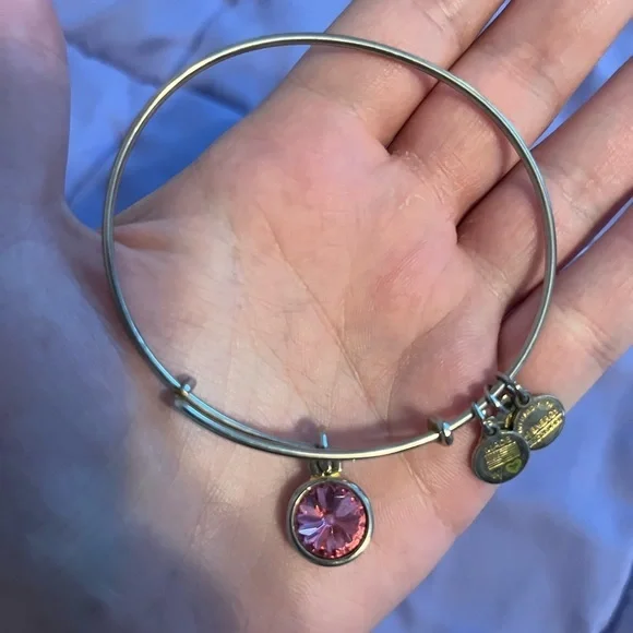 Alex and ani rose tourmaline bracelet