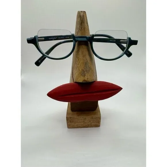 eyebobs Really? reading glasses strength 1.00 blue green pattern new without cas