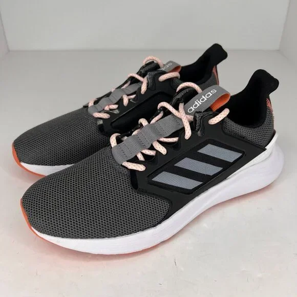 Adidas Womens EE9941 Core Black Gray Energyfalcon X Mesh Size 7 Running Shoes