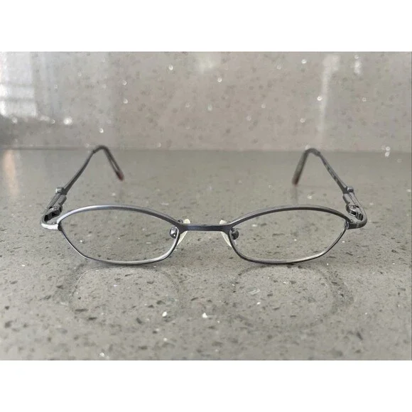 Barbie Eyewear B330 42-16-120 Metal Full Rim Eyeglasses Frames ONLY Misty Blue