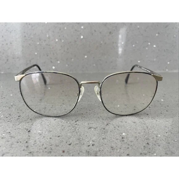 Luxottica 438 Seafoam blue Eyeglasses Frames ONLY Full Rim 54-19-135 Italy