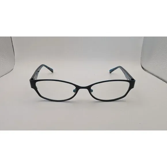 Chelsea Morgan Black and Beue Eyeglass Frames