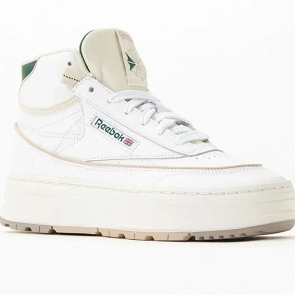 Reebok Club C Double Geo Mid Womens NEW Size 8.5