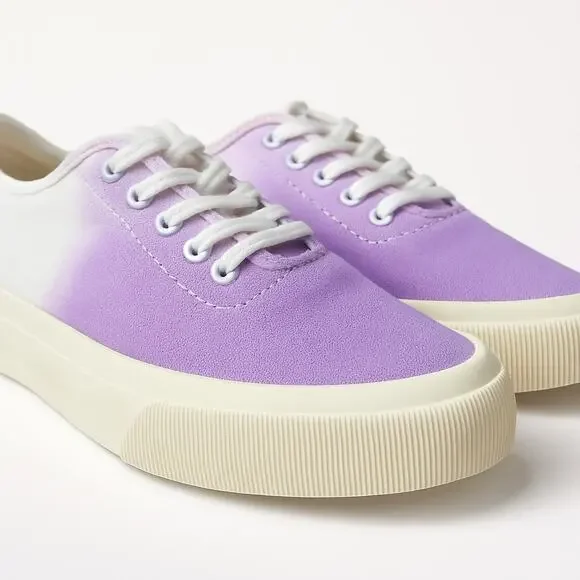 Everlane Forever Ombre Skate Sneaker – Purple & Ivory Women's Size 8