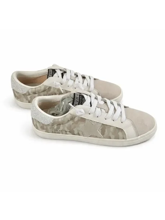 Vintage Havana Camo Print star sneakers Size 8 brand new