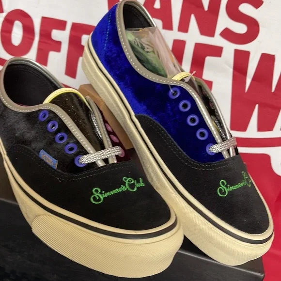 Vans Og Authentic Lx (Sinner'sclb)Bktrnsprntyw VN0A45JJ03E WMNS sneakers