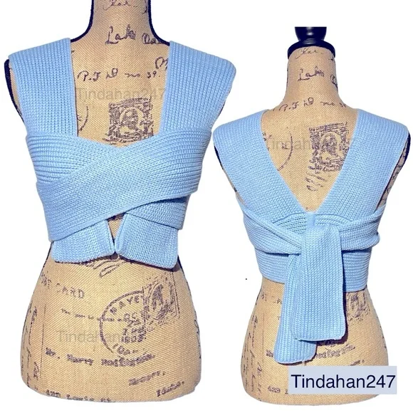 Multi-wear Style‎ Knitted Cropped Top NWOT