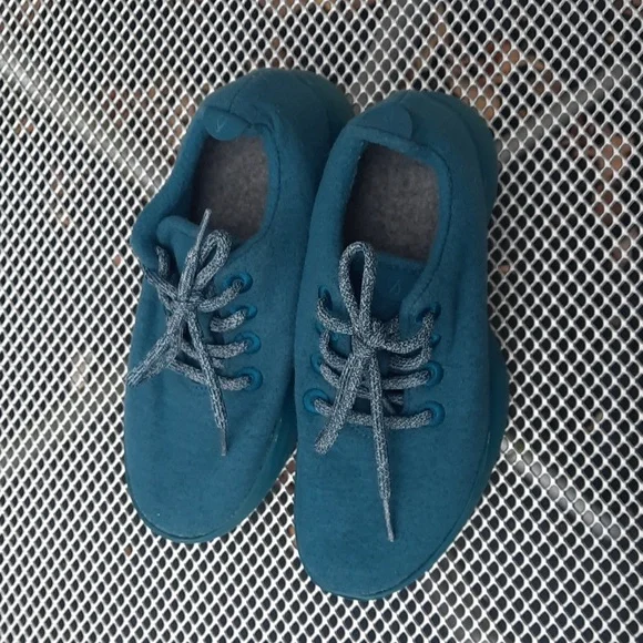 Allbirds The Wool Runners Merino Wool Tuke Teal Blue Women’s Size 6
