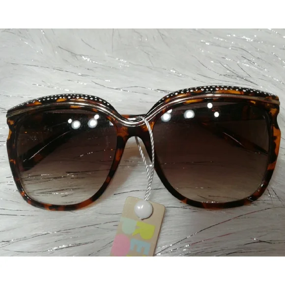 New Retro pop Brown Sunglasses zs 0S