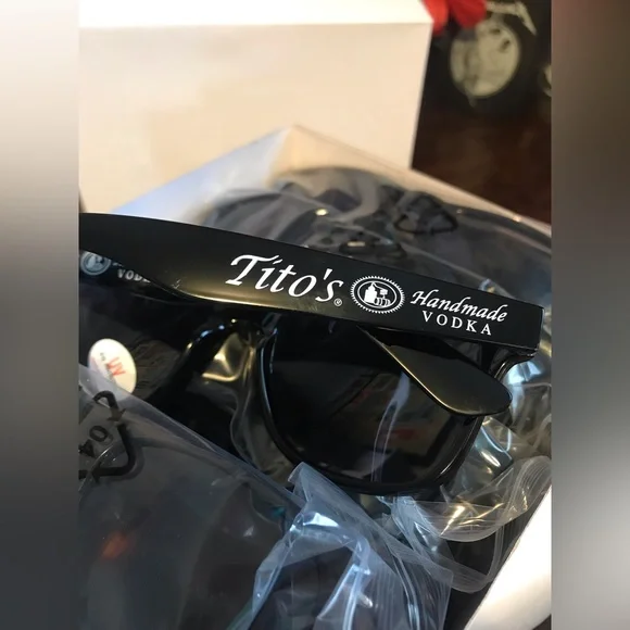 Tito’s Vodka Sunglasses Black