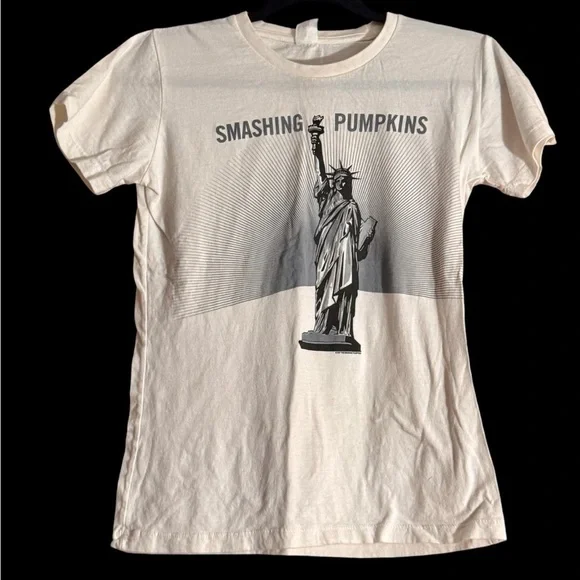 Smashing Pumpkins White Women’s T-Shirt Sz Lg