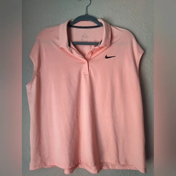 Nike Women's Dri-Fit Sleeveless Golf Polo Size XL