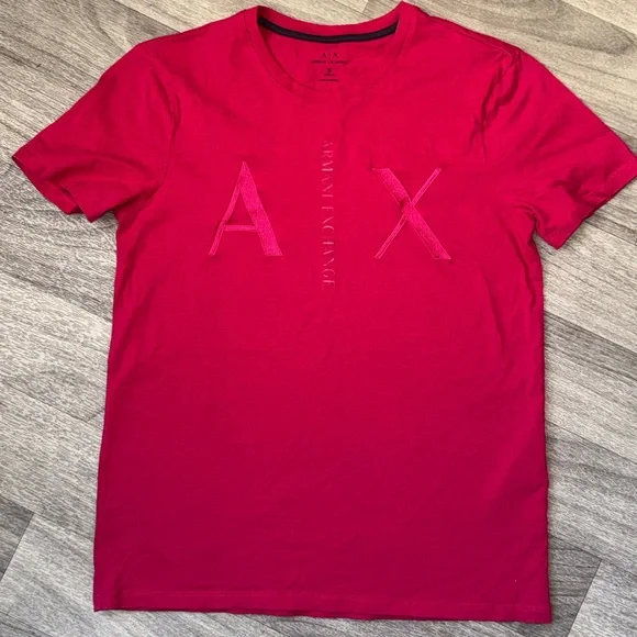 Armani Exchange Bold‎ pink Tee size S