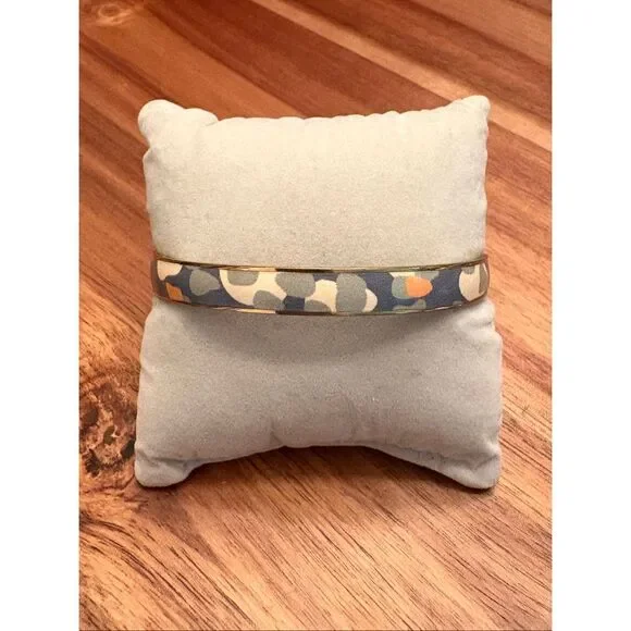J.Crew | Watercolor Enamel Bangle | 2.5” Diameter