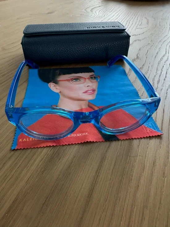 KIRK & KIRK Gene Luxury Handmade in France Eyeglasses EUC