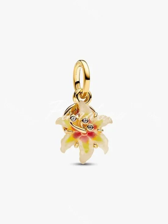 Pandora Disney Tangled Sundrop Flower Glow-in-the-dark Charm