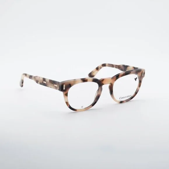 Calvin Klein CK23542 282 Eyeglasses Nude Havana 49mm Square Frame