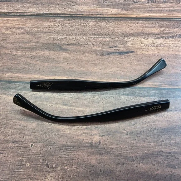 Ralph Lauren RA7075 501 Black Polka Dot Replacement Eyeglass Temples Arms 140mm