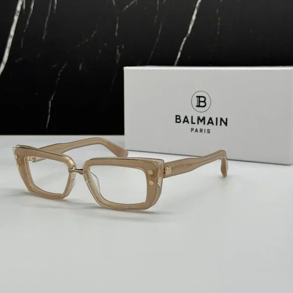NEW BALMAIN BPX-134C NUDE CAT EYE WOMEN BALMAIN EYEGLASSES