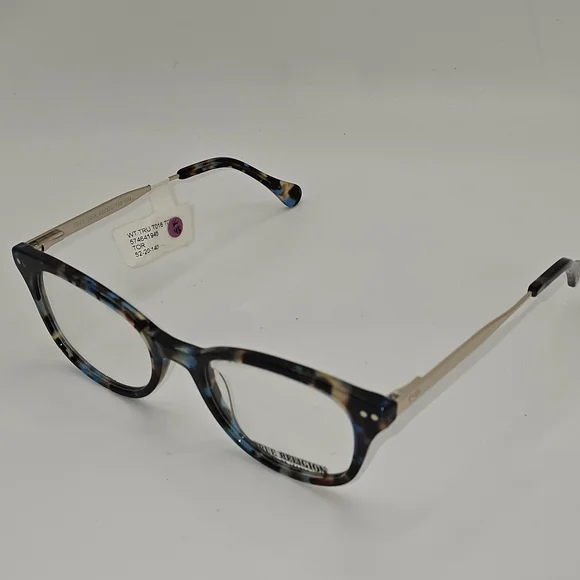 True Religion T016 RX‎ Eyeglasses Blue Tort Frames 52-20-140