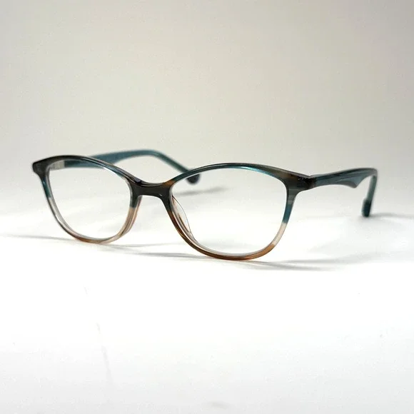 Lisa Loeb Eyewear Pancake 17 Eyeglasses Frame Only 48-17-130 Blueberry Pie Kids