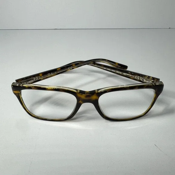 Ray-Ban RB1536 3602 Dark Havana Tortoise Shell Rectangular Eyeglasses 48-16-130