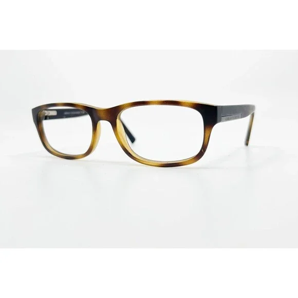 Armani Exchange AX3031 8029 Rectangle Havana Eyeglasses Frames 54-17-140 11512
