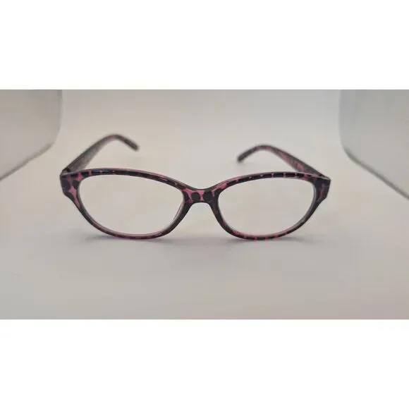 Foster Grant Womens Monica Magenta Cat Eye Reading Glasses 52 15-145 +1.25