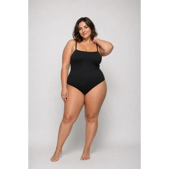 SKIMS Shaping Swim Cami One Piece Onyx Womens‎ 4X