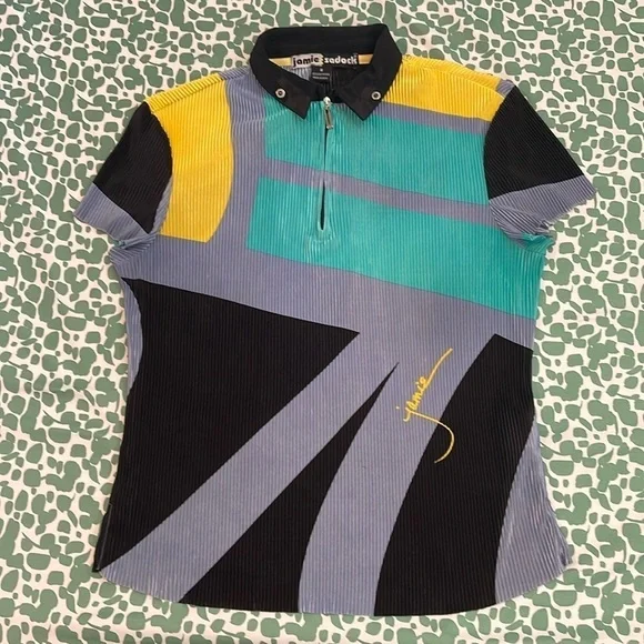 Jamie Sadock Ribbed Athletic Golf Shirt