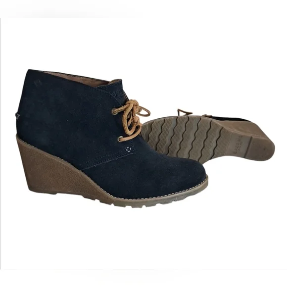 Sperry Top Sider Womens Stella Prow Wedge Chukka Boot Size 9.5M