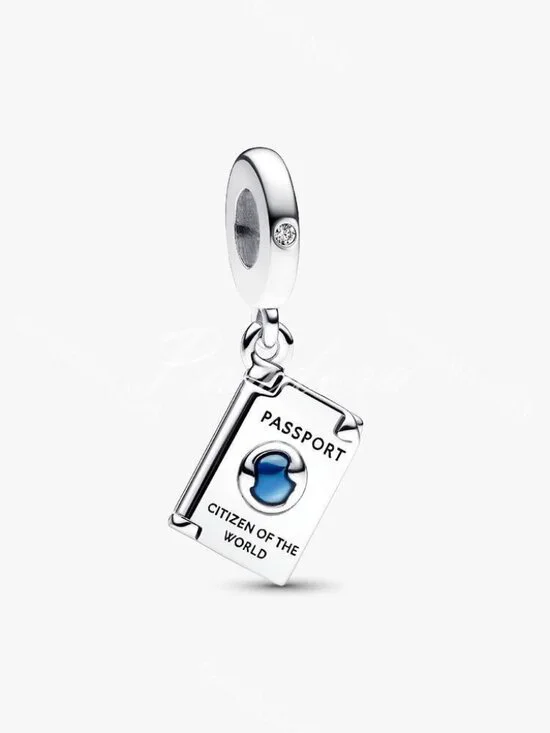 Pandora Openable Passport Dangle Charm