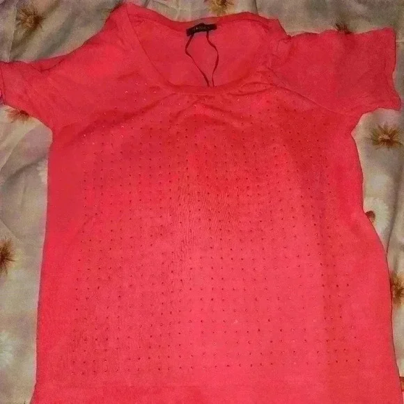NWOT MORGAN RHINESTONE TOP​