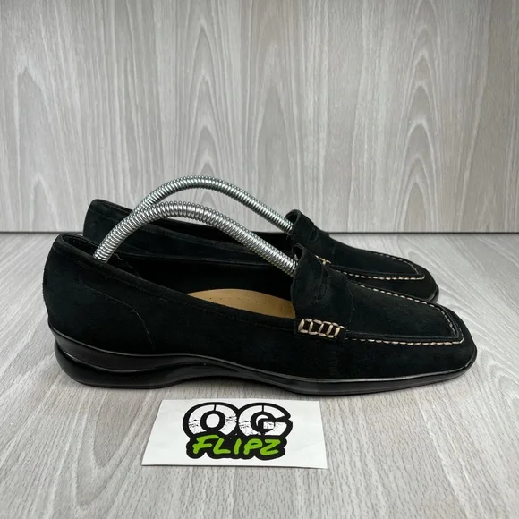 Trotters Made in Brazil Womens‎ Suede wedges 7.5M