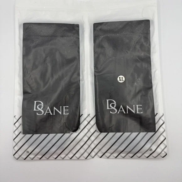 Dsane‎ Women's XL Black Faux Leather Touchscreen Winter Driving Gloves NWT