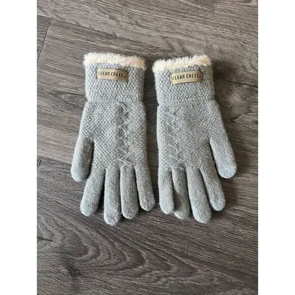 Clear Creek Women's Knit Winter Warm Soft & Comfy Touchscreen Texting Gloves