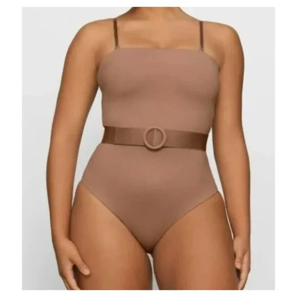 Sculpting Swim Strapless One Piece Sienna