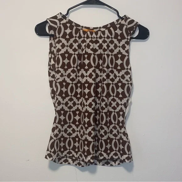 Tory Burch Sleeveless Silk Top