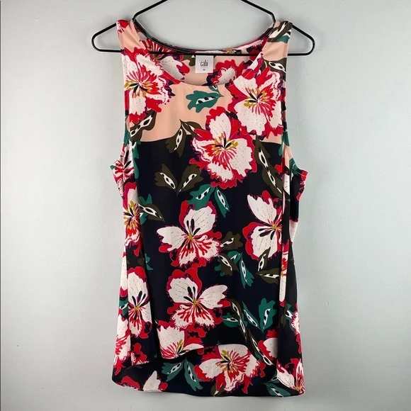 Cabi 5542 Hibiscus Blouse Size M