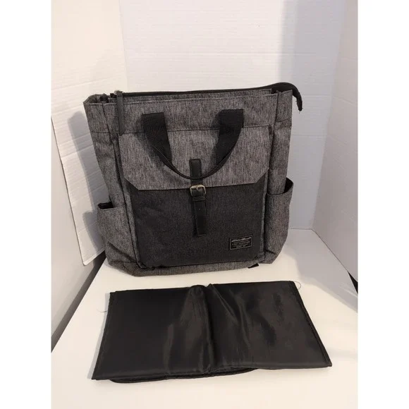 Eddie Bauer First Adventure Backpack Diaper Bag Multipocket‎ Adjustable Straps