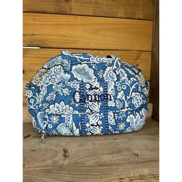 Vera Bradley Baby Bag - Retired‎ Blue Lagoon Print With 