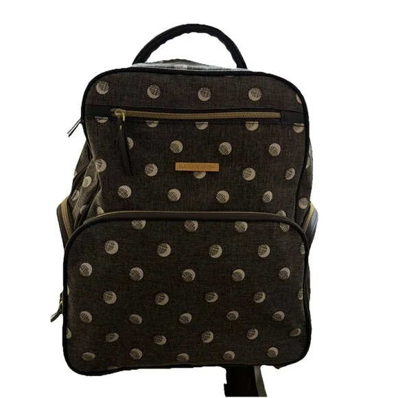 Bananafish Backpack Diaper Bag Gray Very‎ Good Condition