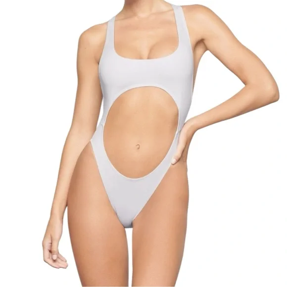 SKIMS Signature Swim Cut Out Monokini