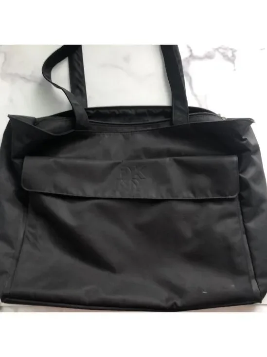 DKNY Large Black Nylon Baby or Shoulder Bag