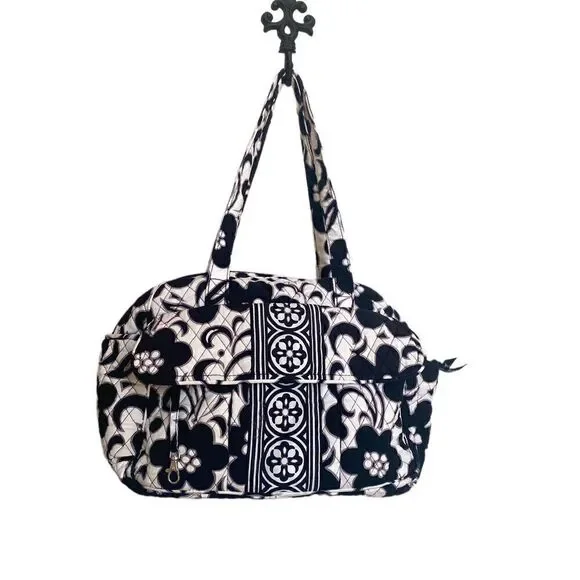 Vera Bradley Baby Diaper Bag in Night and Day Pattern