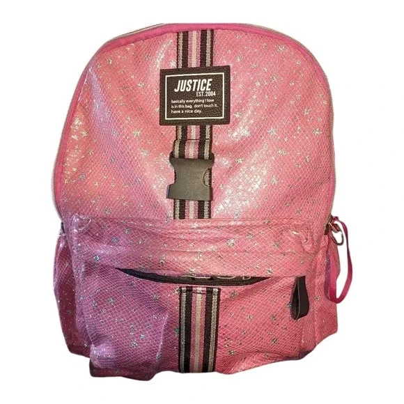 JUSTICE Pink Back Pack SKUK023‎